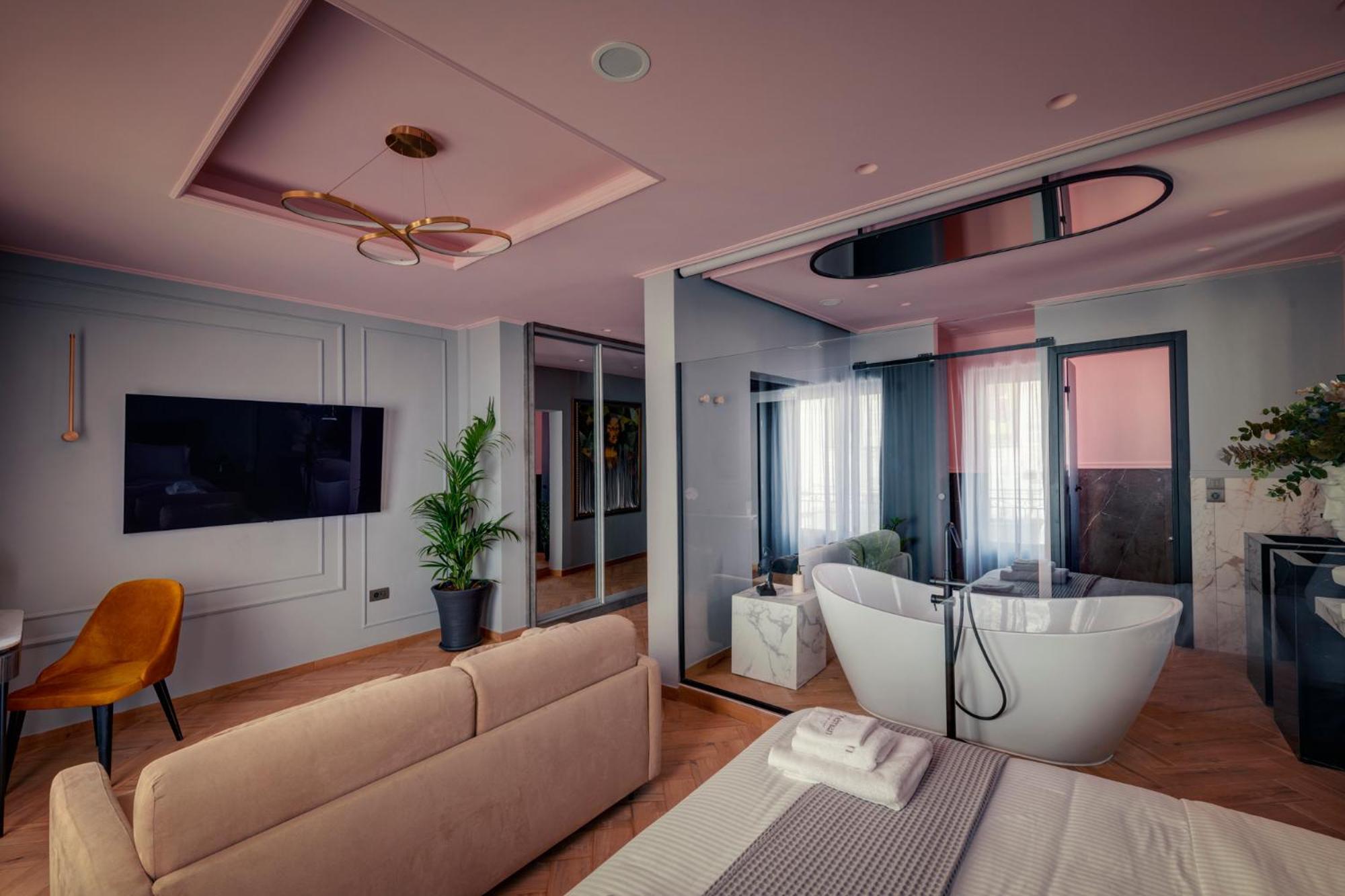Ninemian Suites Syros Ermúpoli Kültér fotó